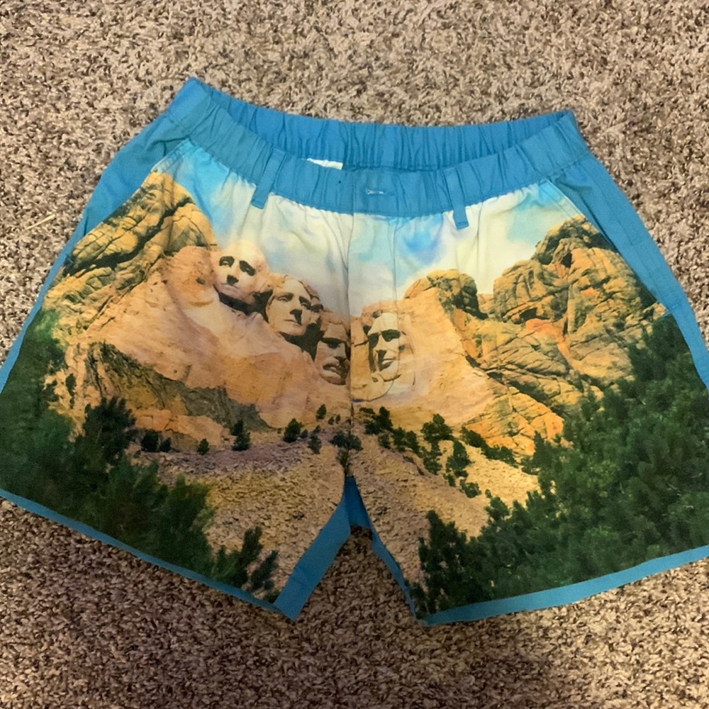 Chubbies shorts Mount Rushmore